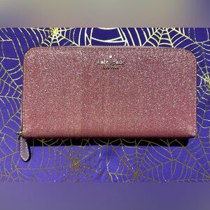 Kate Spade Pink Sparkle Wallet